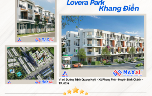 KHU ĐÔ THỊ LOVERA PARK - BÌNH CHÁNH